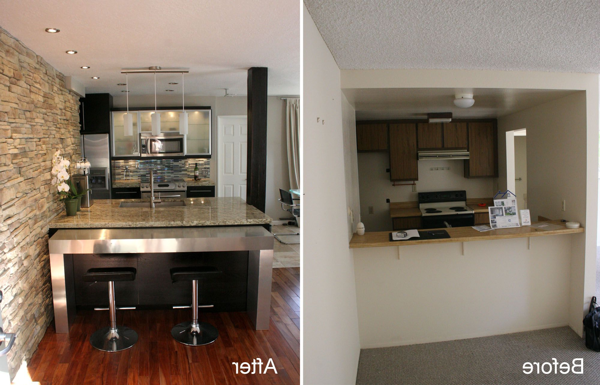Kitchen Remodels Before And After Kitchen Planning And