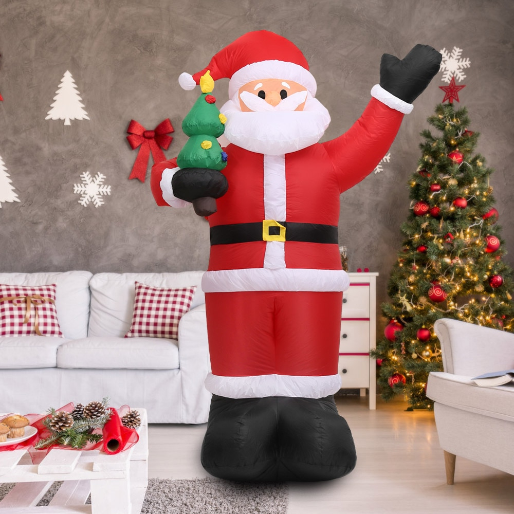 Large Inflatable Christmas Santa Claus 2018 Happy