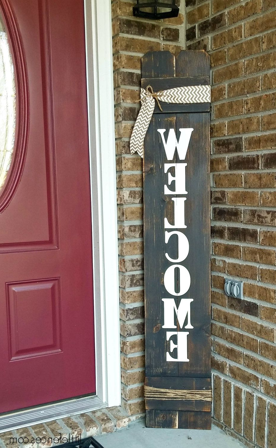 Large Welcome Sign Front Door Welcome Sign Front Porch Welcome Signs Front Door Front Porch
