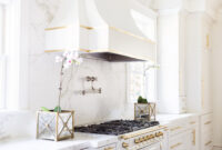 Laura Burleson Designs The Perfect White Gold Kitchen