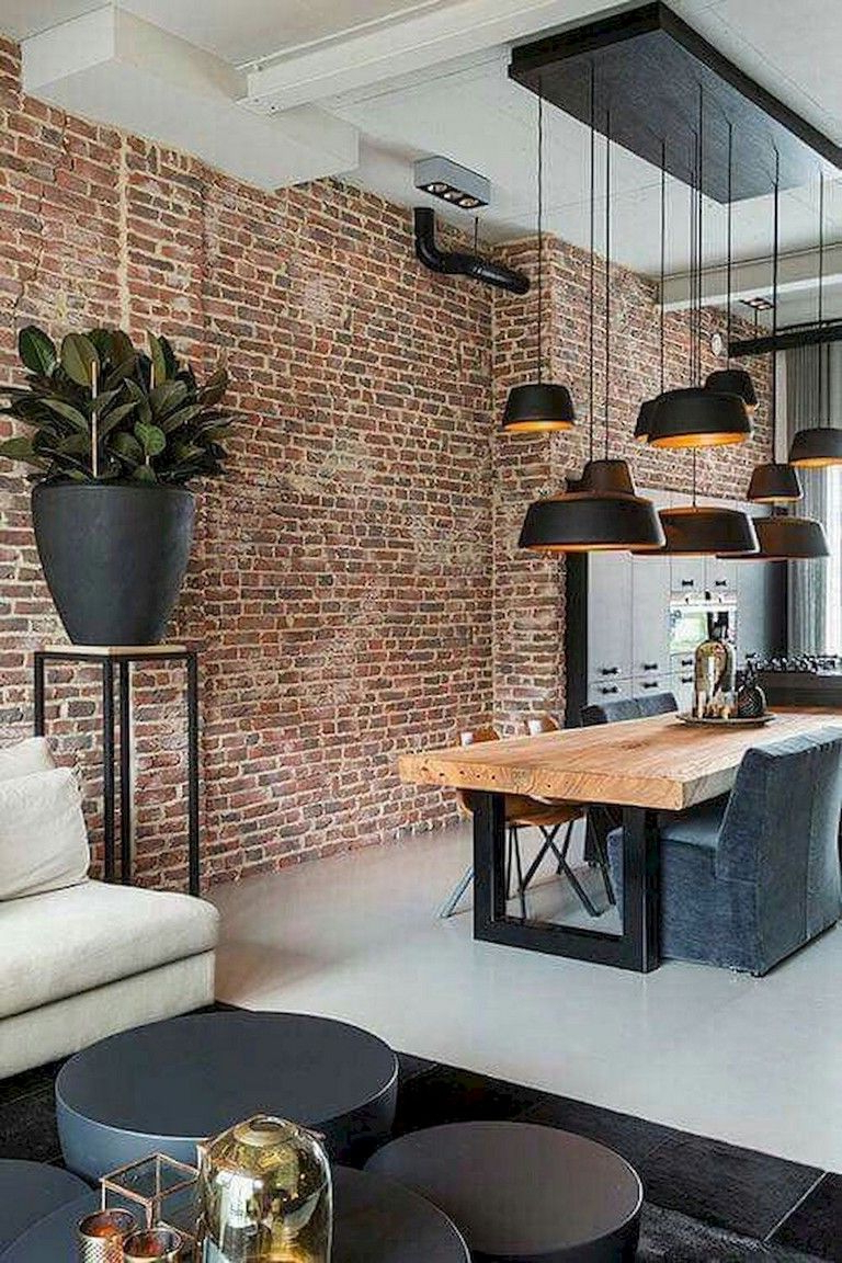 Lifely Design 70 Fire Brick Wall For Home Interior Ideas