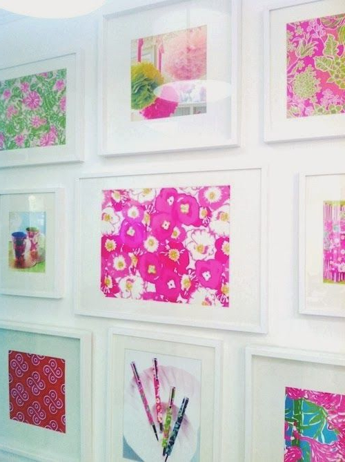 Lilly Print Gallery Wall Design Darling Gallery Wall