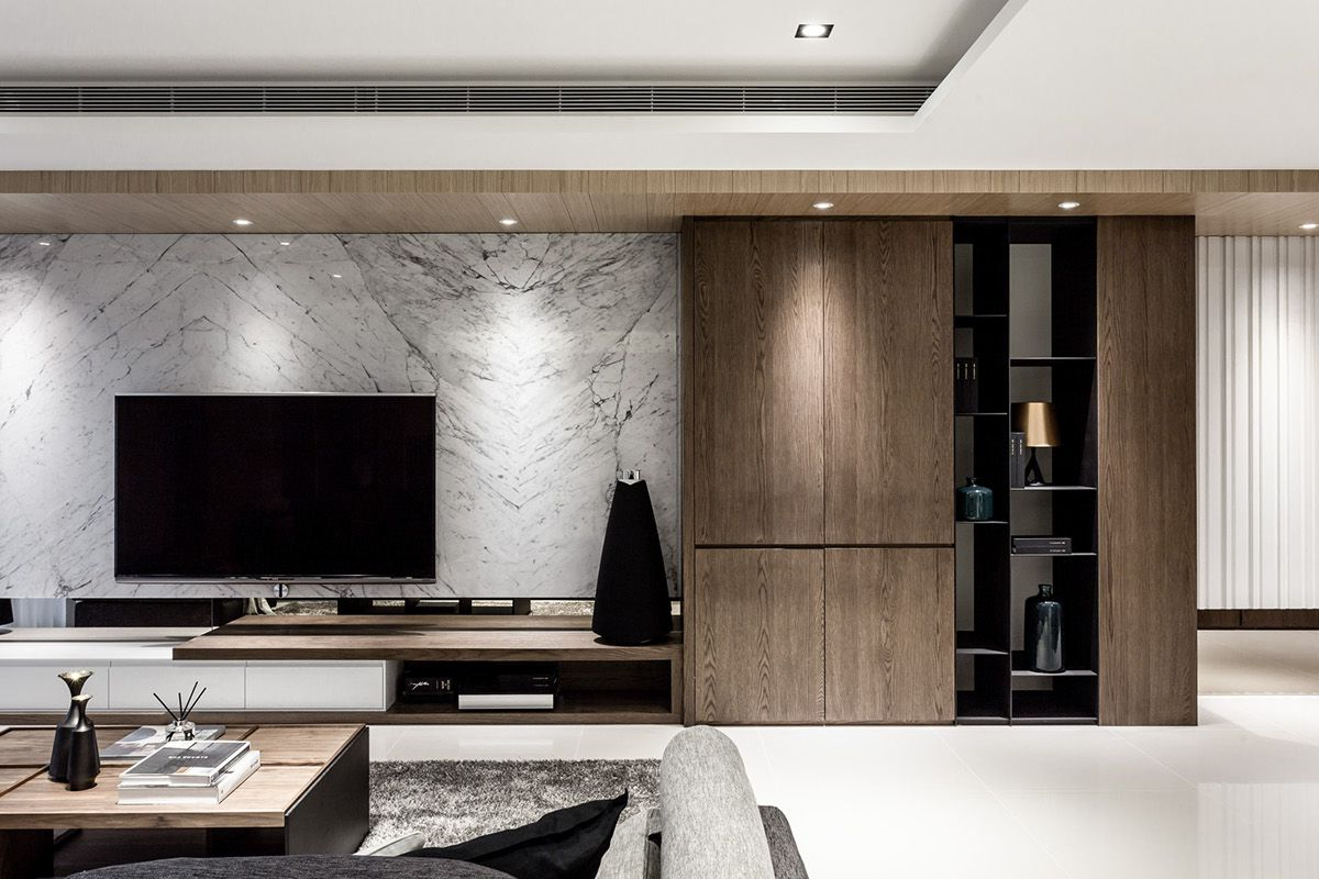 Lin Residence On Behance Living Room Decor Modern