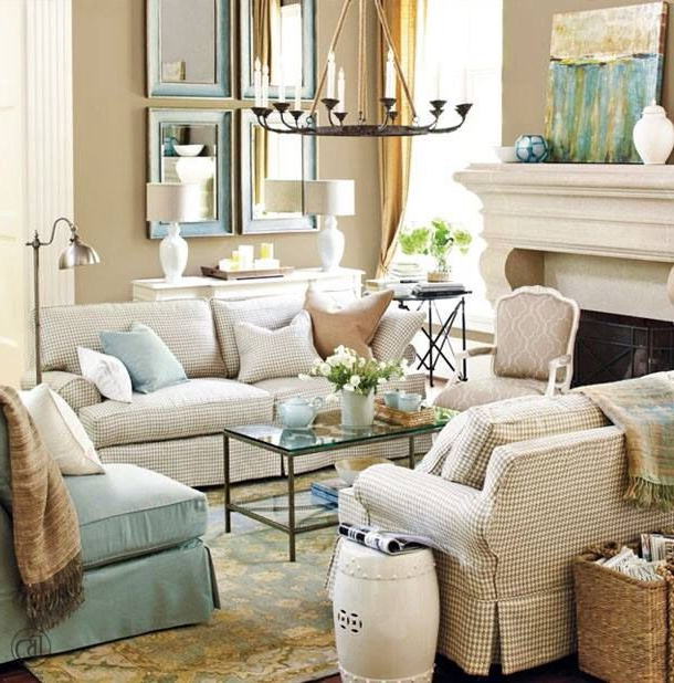Living Room Decor Inspiration Living Rich On Lessliving
