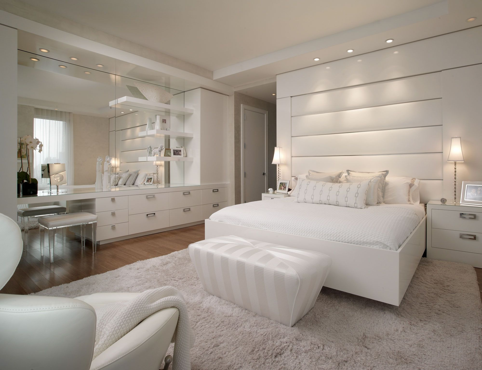 Luxury All White Bedroom Decorating Ideas Amazing