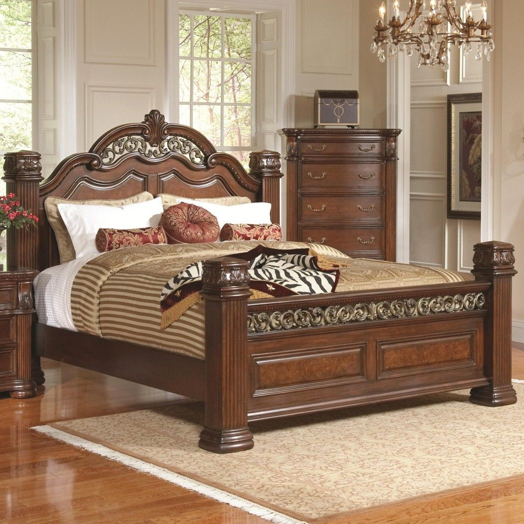 Luxury King Size Bed Designs With Drawers And Elegant Bed