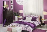Lyckoax Duvet Cover And Pillowcases White Lilac