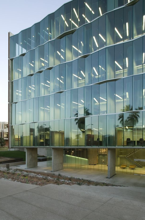 Meinel Optical Sciences Building Glass Building Facade