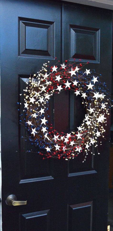 Memorial Day Wreath Fourth Of July Wreath Americana