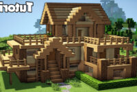 Minecraft Starter House Tutorial How To Build A House In Minecraft Easy Youtube