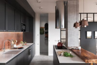 Minimalist Studio Apartment Design Applied With A Gray And