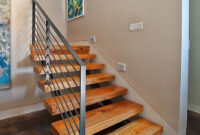 Modern Stairs Concrete Floor Stair Remodel Staircase
