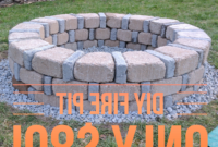 My Mother Asked Me To Build Her A Brick Fire Pit That She