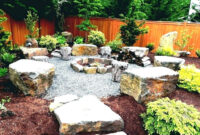 Natural Stone Fire Pit Designs Patio Ideas Outdoor Design