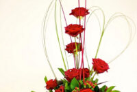 Nice 35 Beautiful Valentine Floral Arrangements Ideas For