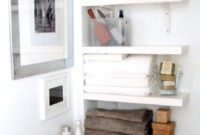 No More Small Bathroom Woes 6 Places To Add Shelving For