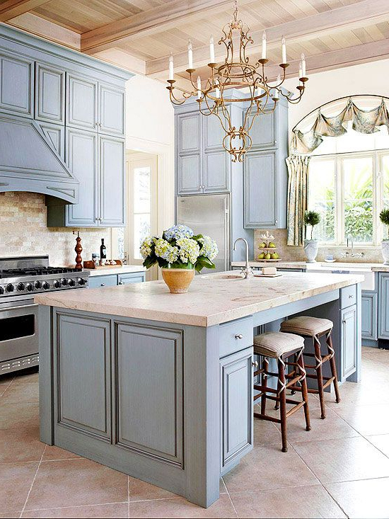 Our Ultimate Kitchens Farmhouse Kitchen Cabinets Blue