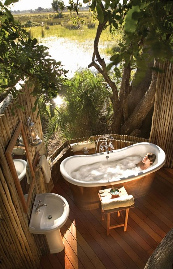 Outside Is Better Outdoor Bathtub Outdoor Bathrooms