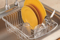 Over The Sink Dish Drainer Rack With Images Sink Dish