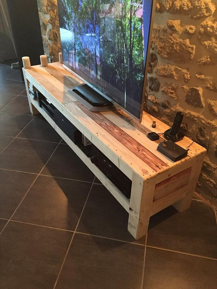 Pallet Tv Console Pallet Tv Stands Wooden Pallet Furniture Pallet Home Decor