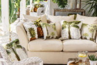 Palm Tree Sofa Amazing Tropical Living Rooms With Wicker
