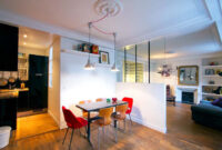 Paris Studio Apartment Merges Classic Contemporary With