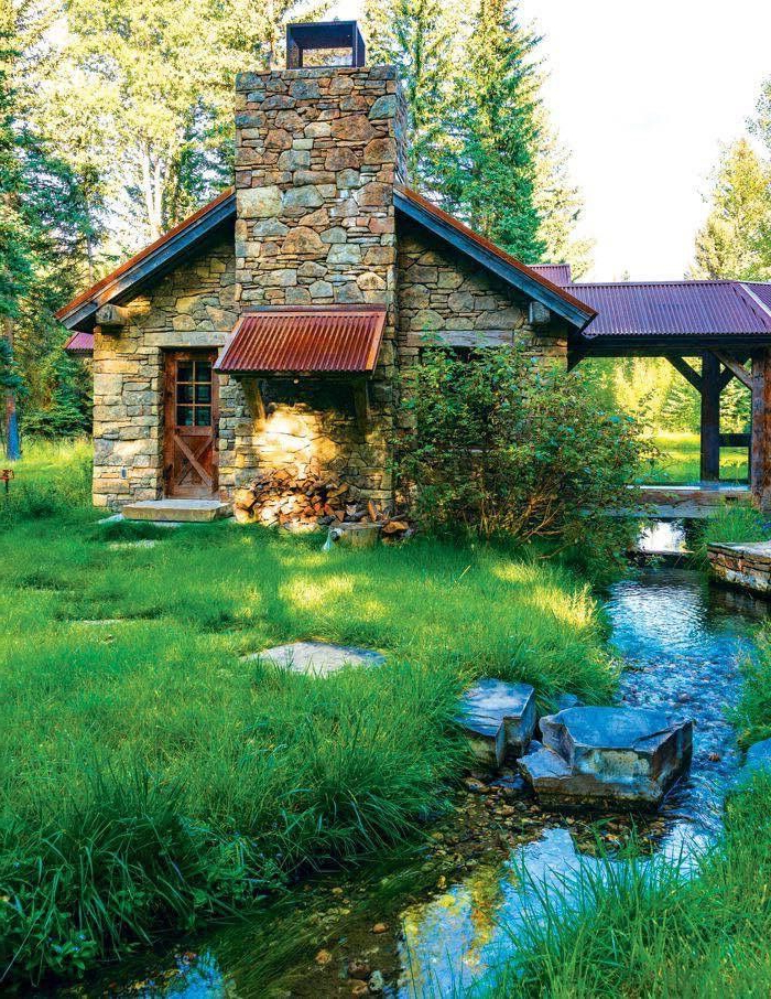 Pin A Latte On Dream Cabins Stone Cottage Stone
