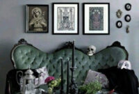Pin Na Donofrio On Dark Decor Halloween Living Room