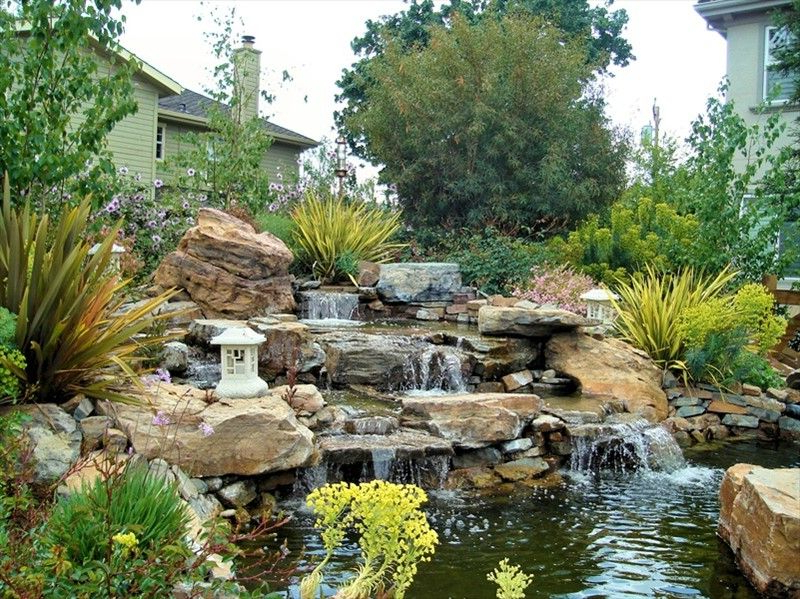 Pond Waterfall Designs Pictures Castro Valley Landscape