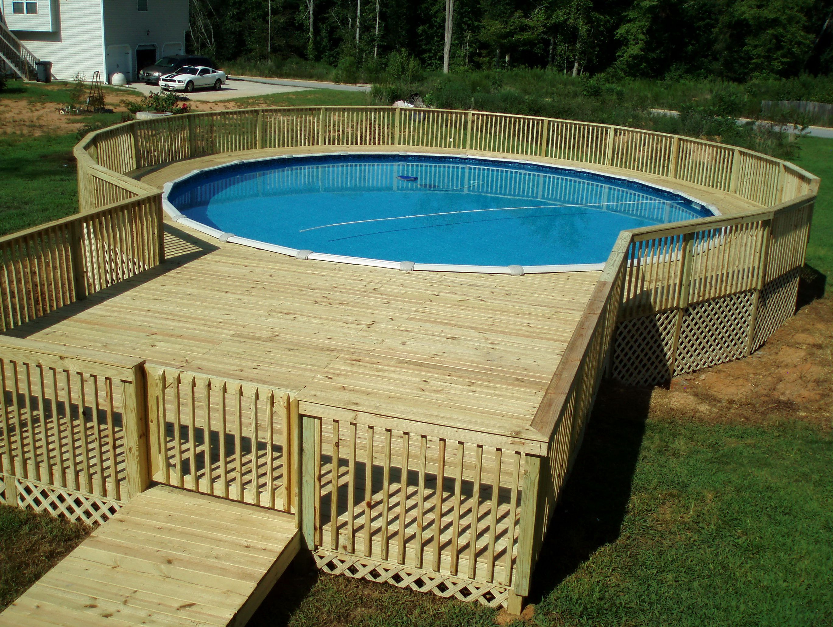 Pool Deck Plans Above Ground Pool Deck Plans Wood Pool
