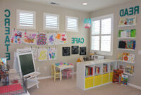 Preschool Inspired Playroom Toy Rooms Playroom
