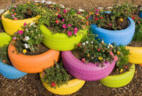 Recycled Tires For Garden Planterskids Could Have Their