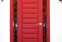 Red Doors Bespoke Internal Leather Doors From Solid