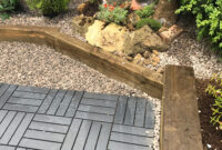 Rockery In Our Small Garden Using Ikea Runnen Decking And
