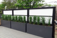 Roof Deck Screening Planters Containers Grasses