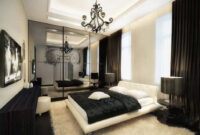 Room Design Ideas For Men Elegant Black Bedroom Design