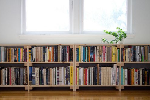 Several Concept Of Under Window Bookcase At Your Bedroom