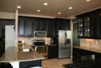 Sherwin Williams Black Cabinet Refinished Black Cabinets