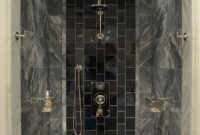 Shower Love The Mix Of Stonetiles With The Shower