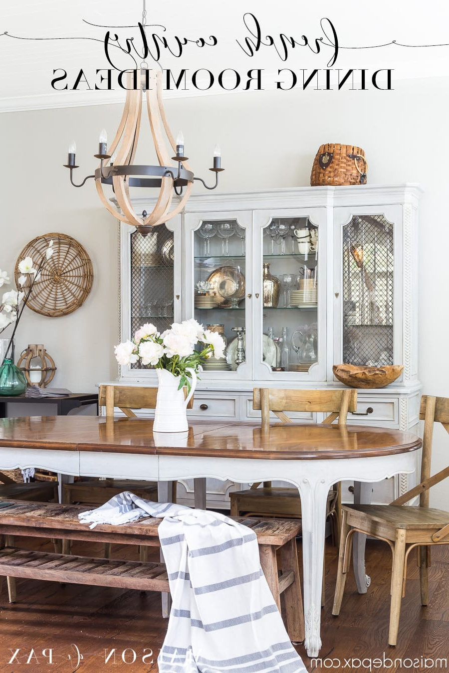 Simple French Country Dining Room Maison De Pax