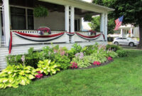 Simple Front Yard Landscaping With Flowers For Ranch Style