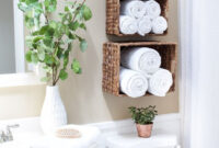 Simple Ways To Display And Store Your Bathroom Towels