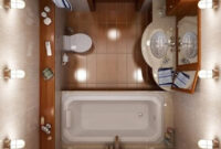 Small Bathroom Design Ideas Bath Tub Toilet Storage Space