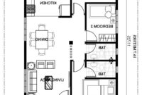 Small Bungalow Home Blueprints And Floor Plans With 3