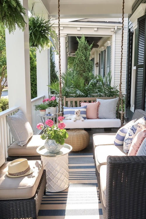 Small Front Porch Decorating 6 Unique Ideas For Summer