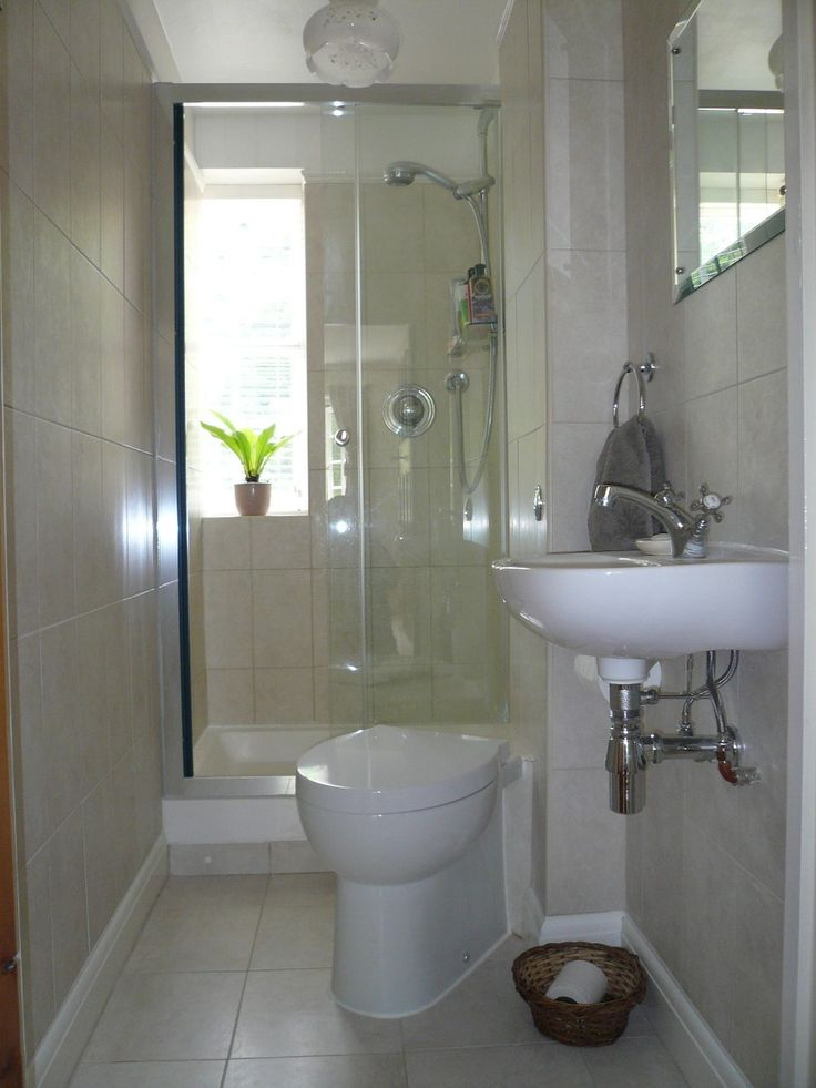 Small Shower Room Long Narrow Bathroom Tiny House