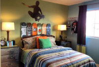 Some Uniqueness Of Skateboard Bedroom Decor For Kids