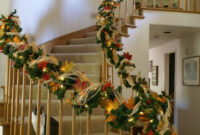 Staircase Decorations Two Holidays In One