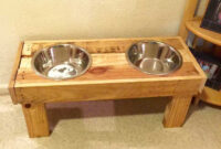 Sturdy Wooden Dog Bowls 125 Awesome Diy Pallet Furniture