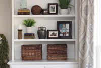 Styled Family Room Bookshelves Bookshelves In Living